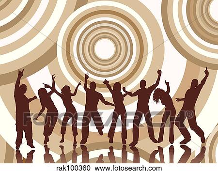 Party time View Large Illustration Clipart - Party time. Fotosearch