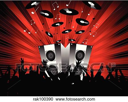 Clipart - party time. Fotosearch