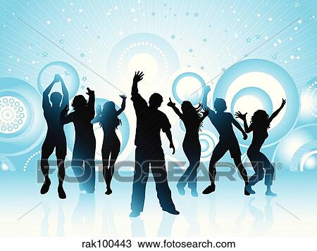 Drawing - Party time. Fotosearch