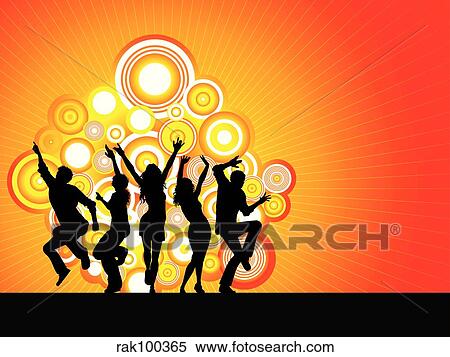 Stock Illustration - party time. Fotosearch