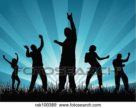 party time View Large Illustration Stock Illustration - party time. Fotosearch