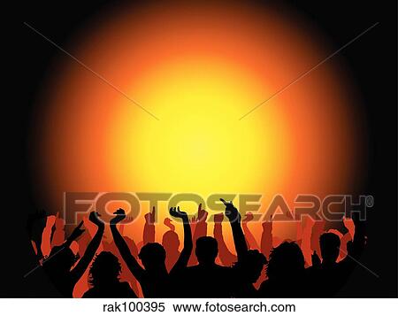 Party time View Large Illustration Stock Illustration - Party time. Fotosearch