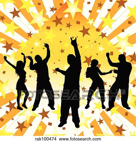 party time View Large Illustration Stock Illustration - party time. Fotosearch