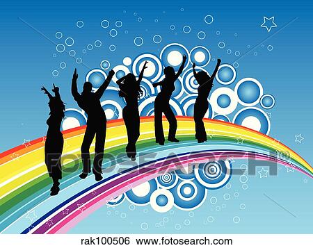 party time View Large Illustration Stock Illustration - party time. Fotosearch