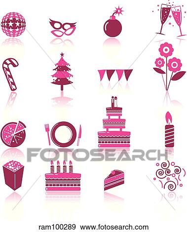 Stock Illustration - partypink. Fotosearch