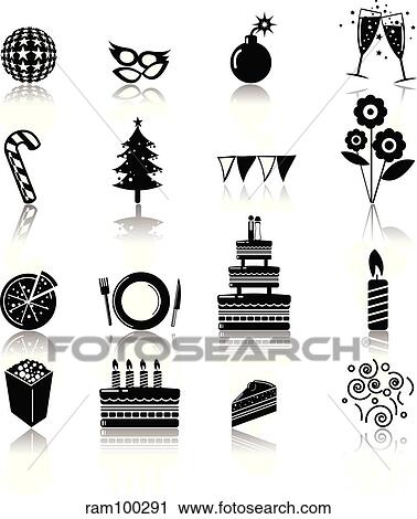 partyreflect View Large Illustration Clip Art - partyreflect. Fotosearch