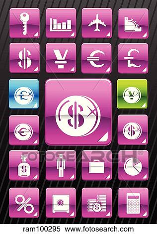 Stock Illustration - pink corporate. Fotosearch