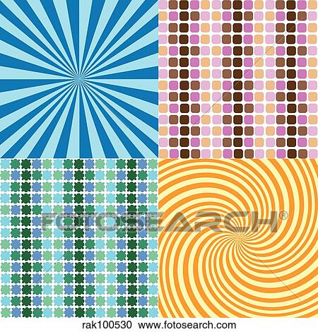 retro backgrounds View Large Illustration Clipart - retro backgrounds. Fotosearch