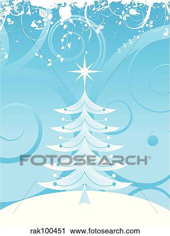 Clip Art - retro christmas. Fotosearch