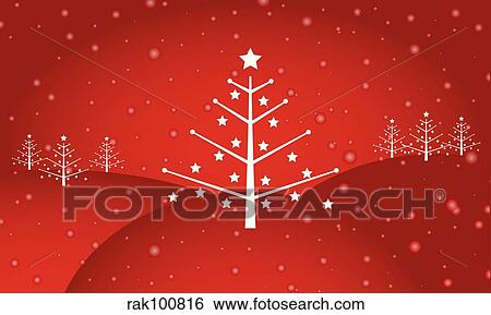 Stock Illustration - retro christmas. Fotosearch