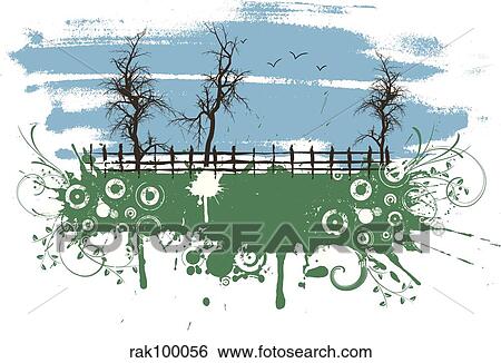 rural grunge View Large Illustration Stock Illustration - rural grunge. Fotosearch