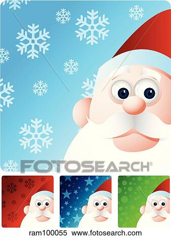 Stock Illustration - santa. Fotosearch