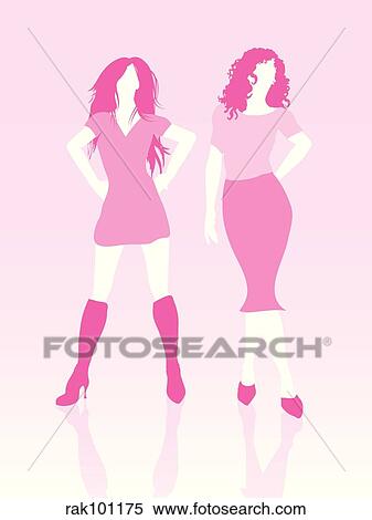 sexy female View Large Illustration Stock Illustration - sexy female. Fotosearch