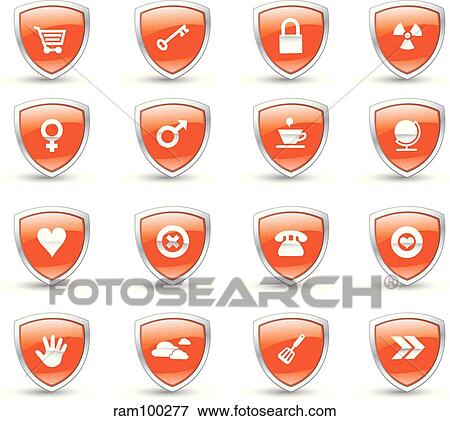 shield View Large Illustration Stock Illustration - shield. Fotosearch