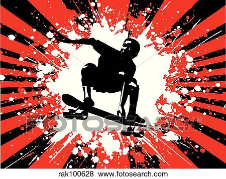skater boy View Large Illustration Stock Illustration - skater boy. Fotosearch