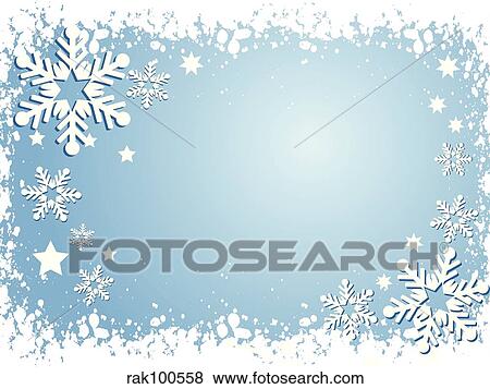 Stock Illustration - snowflake background. Fotosearch