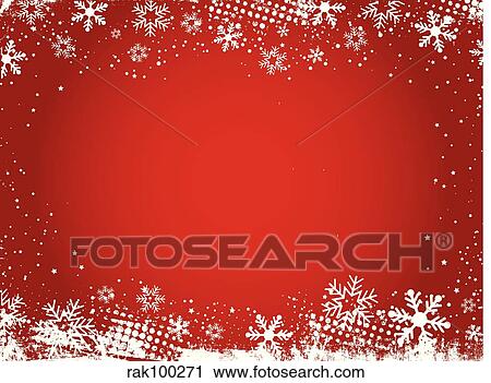 Clip Art - snowflakes and stars. Fotosearch
