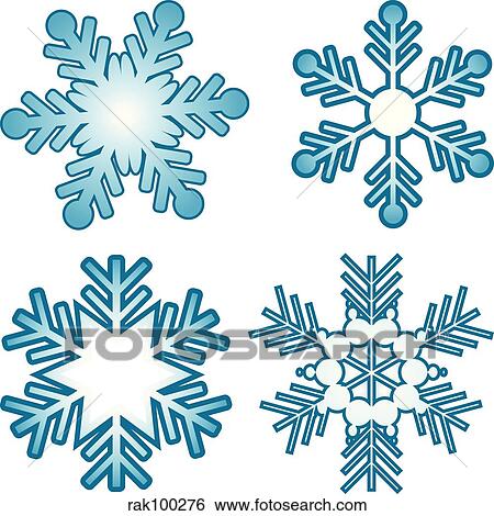 Stock Illustration - snowflakes. Fotosearch