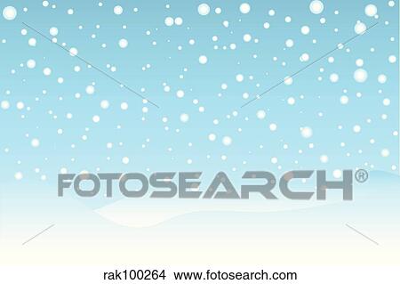 Snowy background View Large Illustration Stock Illustration - Snowy background. Fotosearch