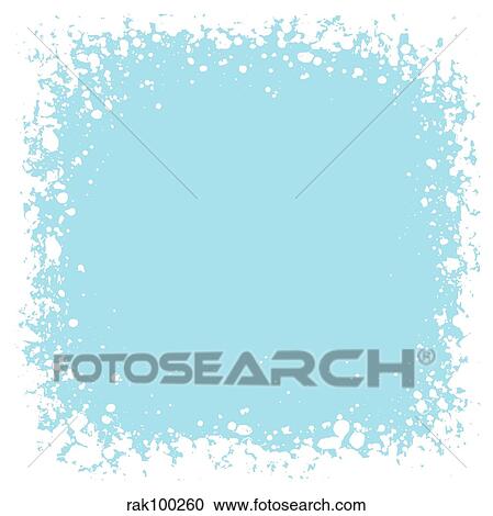 snowy border View Large Illustration Clipart - snowy border. Fotosearch