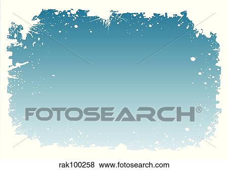 Stock Illustration - snowy frame. Fotosearch