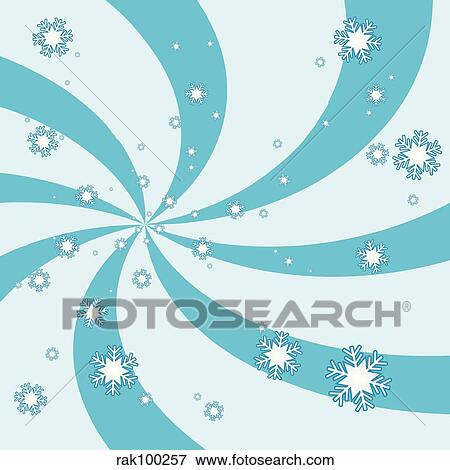 snowy swirl View Large Illustration Stock Illustration - snowy swirl. Fotosearch