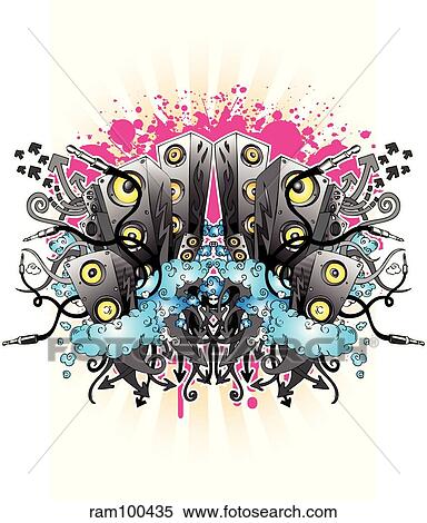 speakerdez View Large Illustration Stock Illustration - speakerdez. Fotosearch