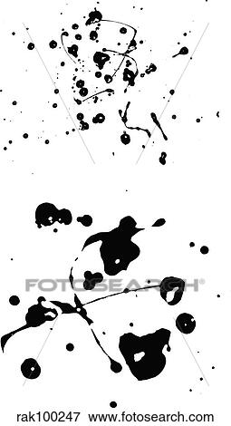 splats View Large Illustration Stock Illustration - splats. Fotosearch