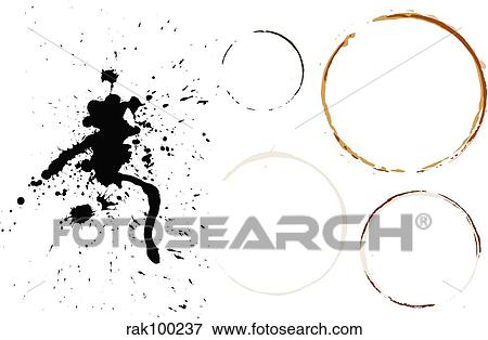 Stains and splats View Large Illustration Stock Illustration - Stains and splats. Fotosearch