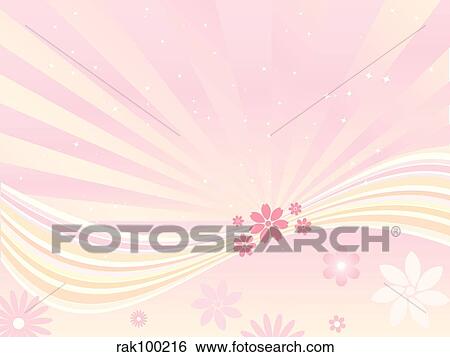 Stock Illustration - summer floral. Fotosearch