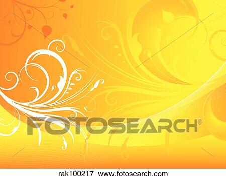 Summer floral View Large Illustration Stock Illustration - Summer floral. Fotosearch