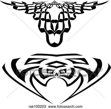 tattoos View Large Illustration Drawing - tattoos. Fotosearch