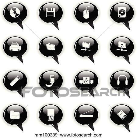 tech bubble View Large Illustration Stock Illustration - tech bubble. Fotosearch