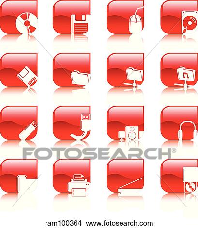 techno red refl View Large Illustration Stock Illustration - techno red refl. Fotosearch