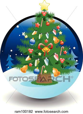 tree ball View Large Illustration Drawing - tree ball. Fotosearch