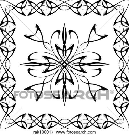 tribal tattoos View Large Illustration Stock Illustration - tribal tattoos. Fotosearch