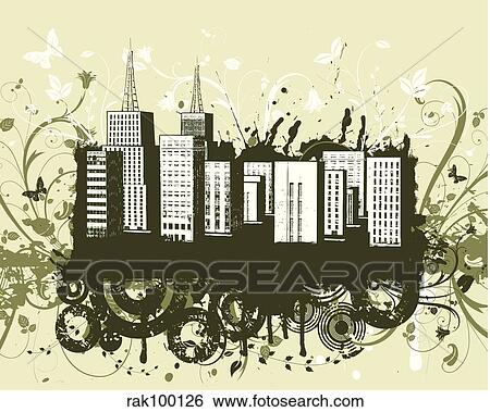 Stock Illustration - urban grunge. Fotosearch