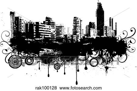 Urban grunge View Large Illustration Stock Illustration - Urban grunge. Fotosearch