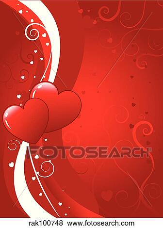 Valentines background View Large Illustration Stock Illustration - Valentines background. Fotosearch