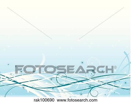 Winter abstract b View Large Illustration Clipart - Winter abstract b. Fotosearch
