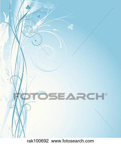 Drawing - Winter abstract. Fotosearch