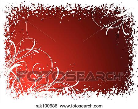 Stock Illustration - Winter abstract. Fotosearch