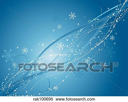 Stock Illustration - winter abstract. Fotosearch