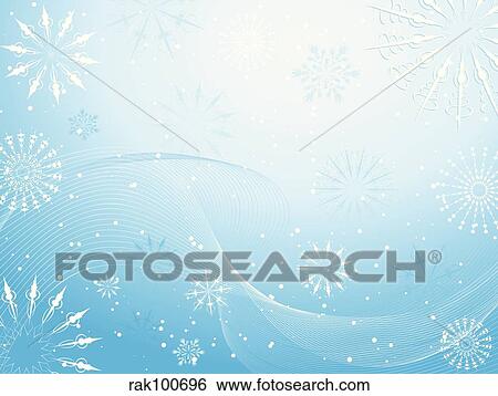 Stock Illustration - winter abstract. Fotosearch