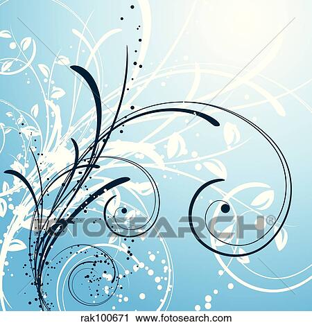 Winter background View Large Illustration Clip Art - Winter background. Fotosearch