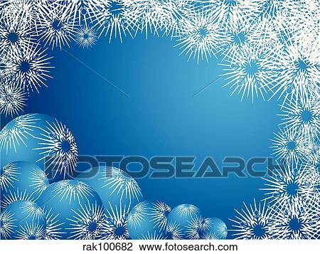 Winter background View Large Illustration Drawing - Winter background. Fotosearch