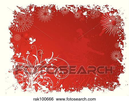 Stock Illustration - Winter background. Fotosearch
