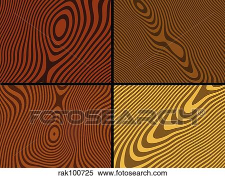 wood textures View Large Illustration Stock Illustration - wood textures. Fotosearch