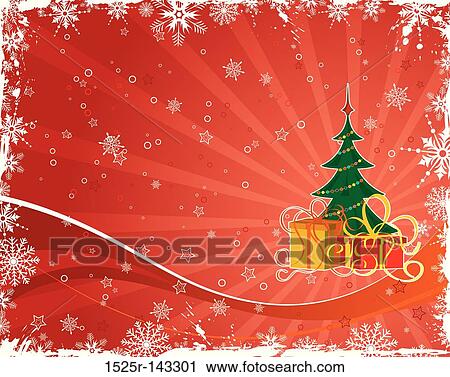 Clip Art - Abstract christmas background. Fotosearch