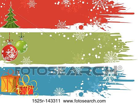 Clip Art - Abstract christmas background. Fotosearch